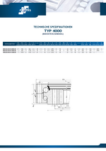 ROTIS Datenblatt Kugeldrehverbindung 2 reihig Serie 4002-4006 mit Innenverzahnung