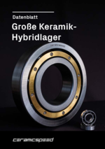 CeramicSpeed Datenblatt Große-Keramik-Hybridlager DE