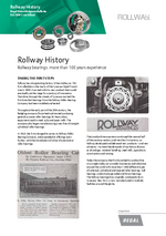 Rollway Information Über 100 Jahre